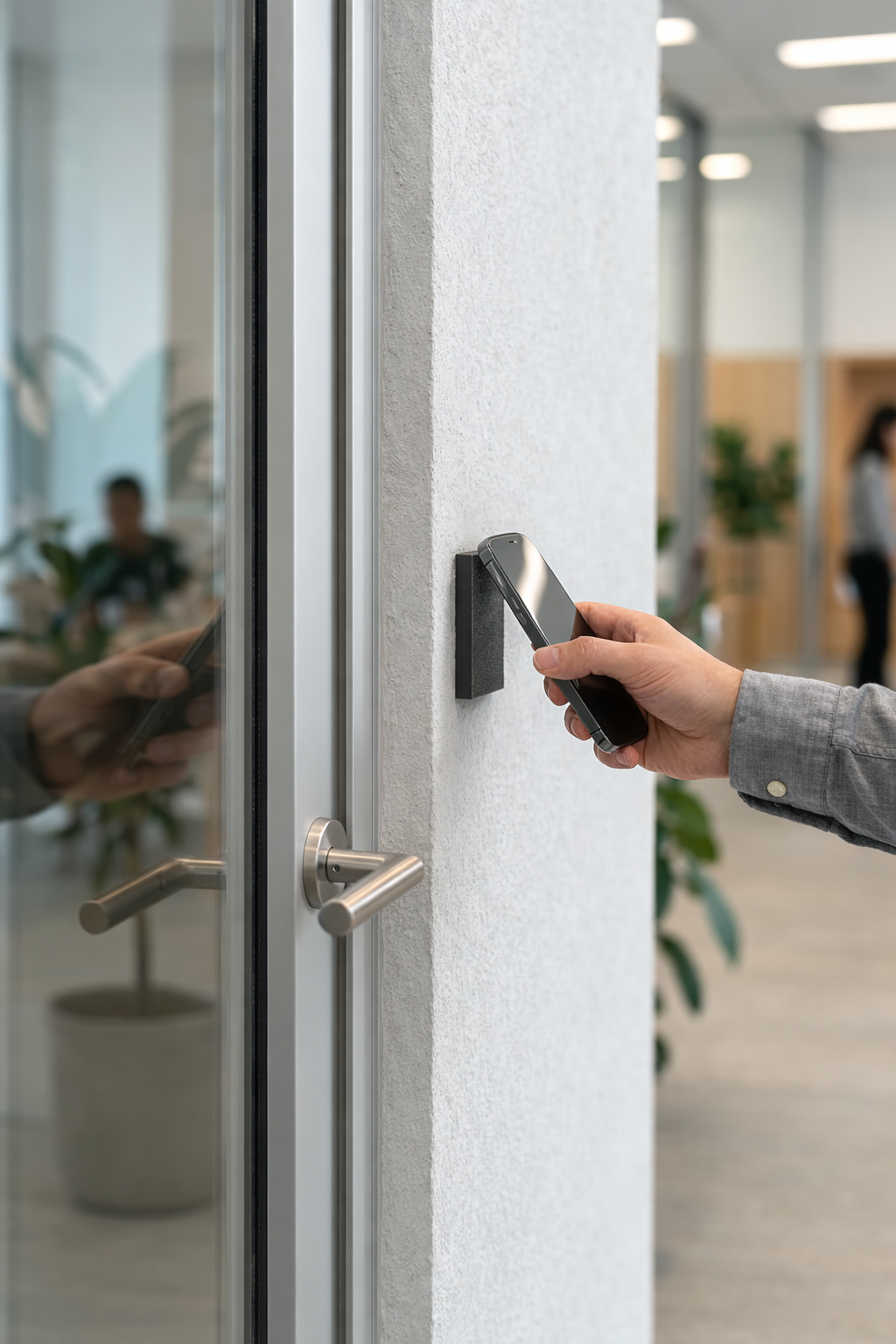 Door access reader
